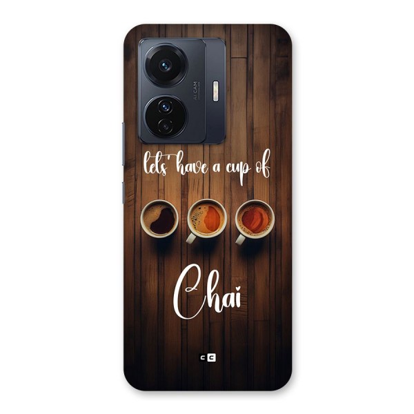 Lets Have A Cup Of Chai Back Case for Vivo iQOO Z6 Pro