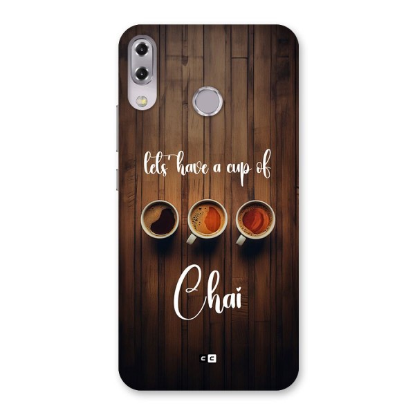 Lets Have A Cup Of Chai Back Case for Zenfone 5Z