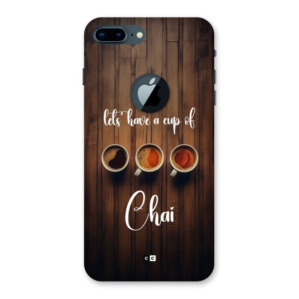 Lets Have A Cup Of Chai Back Case for iPhone 7 Plus Logo Cut