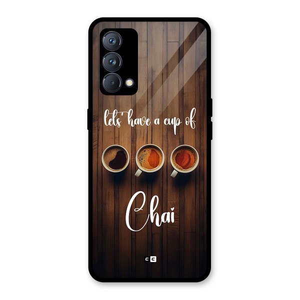 Lets Have A Cup Of Chai Glass Back Case for Realme GT Master Edition