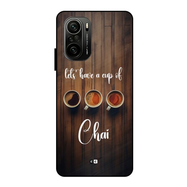 Lets Have A Cup Of Chai Metal Back Case for Mi 11X Pro