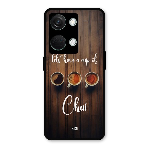 Lets Have A Cup Of Chai Metal Back Case for OnePlus Nord 3