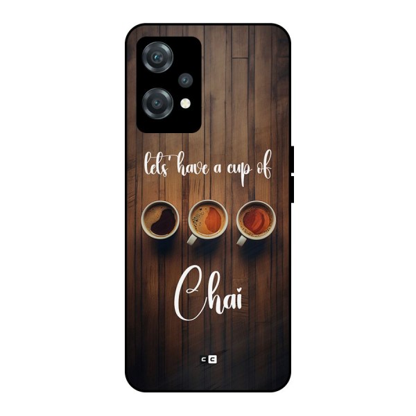 Lets Have A Cup Of Chai Metal Back Case for OnePlus Nord CE 2 Lite 5G