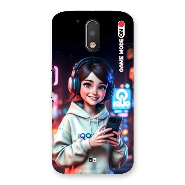 Lets Play Back Case for Moto G4 Plus