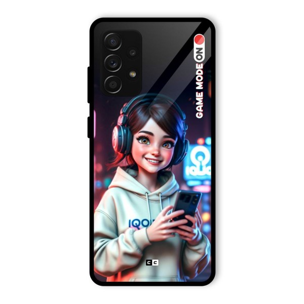 Lets Play Glass Back Case for Galaxy A53 5G