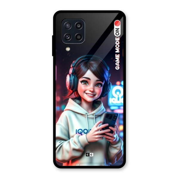 Lets Play Glass Back Case for Galaxy M32