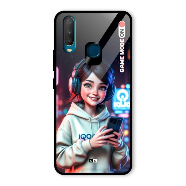 Lets Play Glass Back Case for Vivo Y12