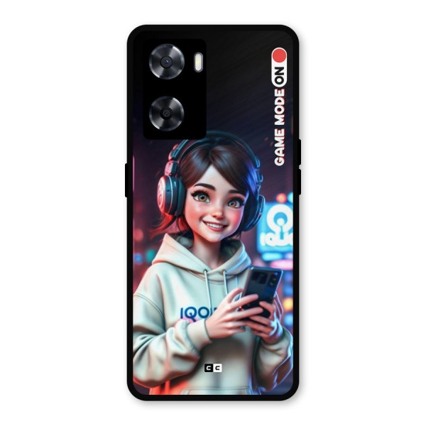 Lets Play Metal Back Case for Oppo A57 2022