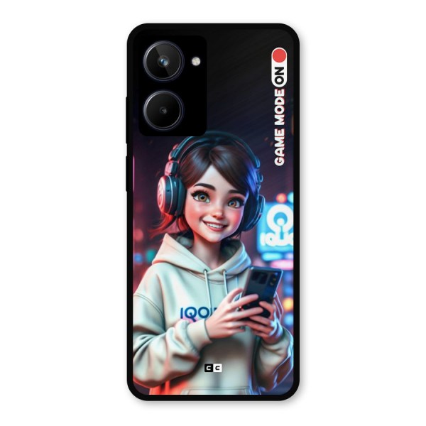 Lets Play Metal Back Case for Realme 10