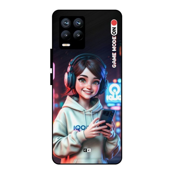 Lets Play Metal Back Case for Realme 8 Pro