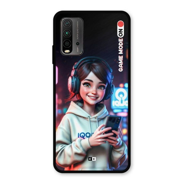 Lets Play Metal Back Case for Redmi 9 Power