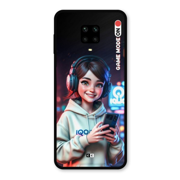 Lets Play Metal Back Case for Redmi Note 9 Pro Max
