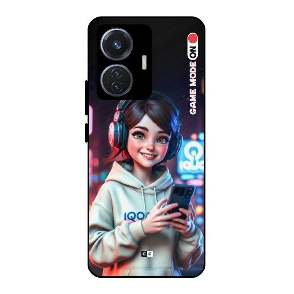 Lets Play Metal Back Case for iQOO Z6 44W