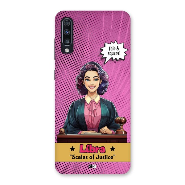 Libra Justice Back Case for Galaxy A70