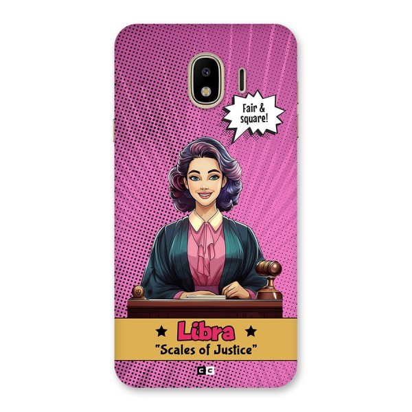 Libra Justice Back Case for Galaxy J4