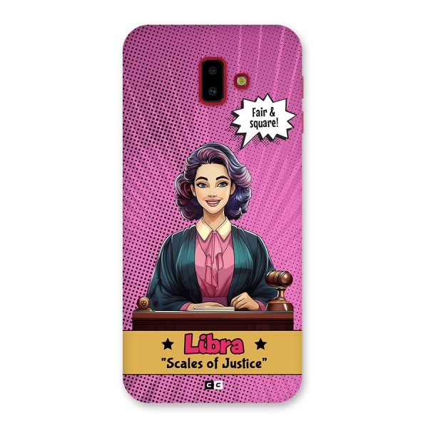 Libra Justice Back Case for Galaxy J6 Plus