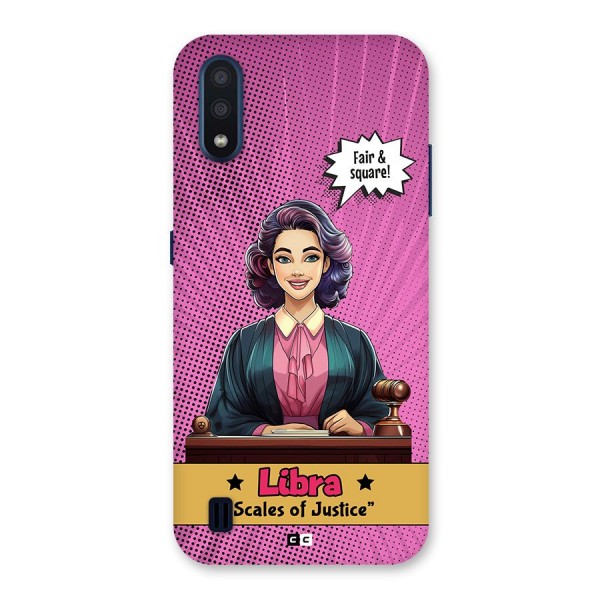 Libra Justice Back Case for Galaxy M01