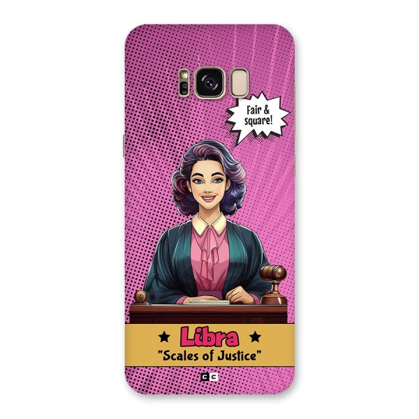 Libra Justice Back Case for Galaxy S8 Plus