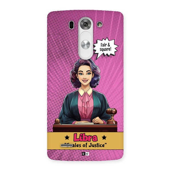 Libra Justice Back Case for LG G3 Beat