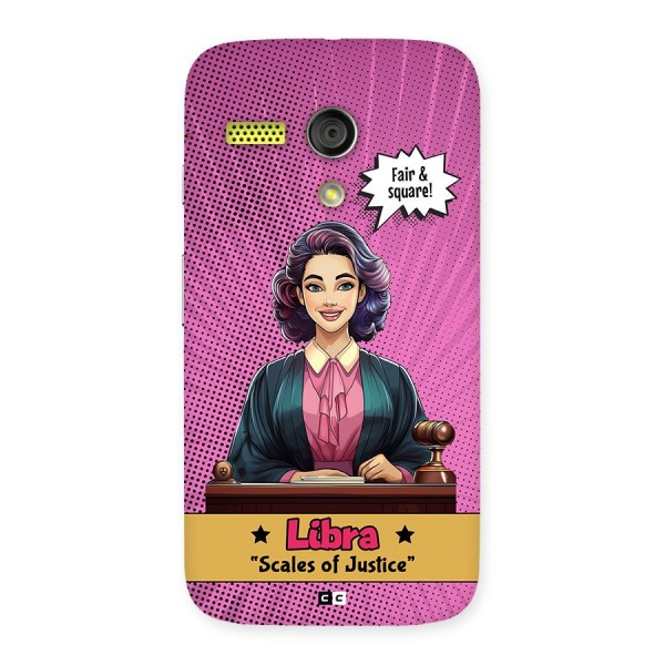 Libra Justice Back Case for Moto G