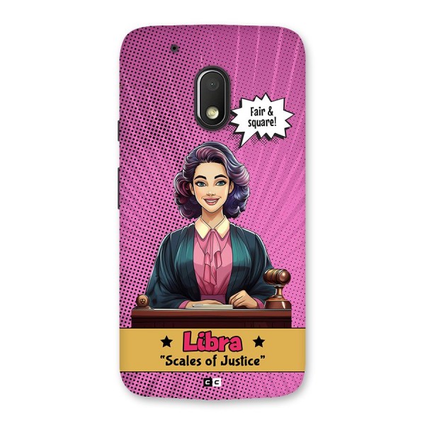 Libra Justice Back Case for Moto G4 Play