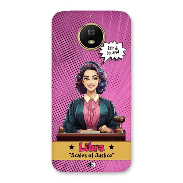 Libra Justice Back Case for Moto G5s