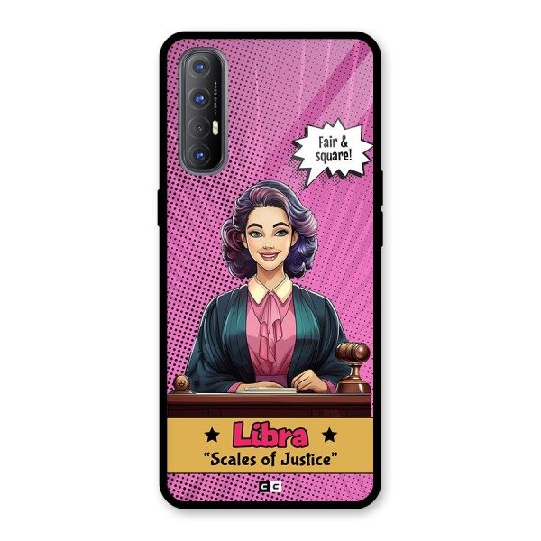 Libra Justice Back Case for Oppo Reno3 Pro