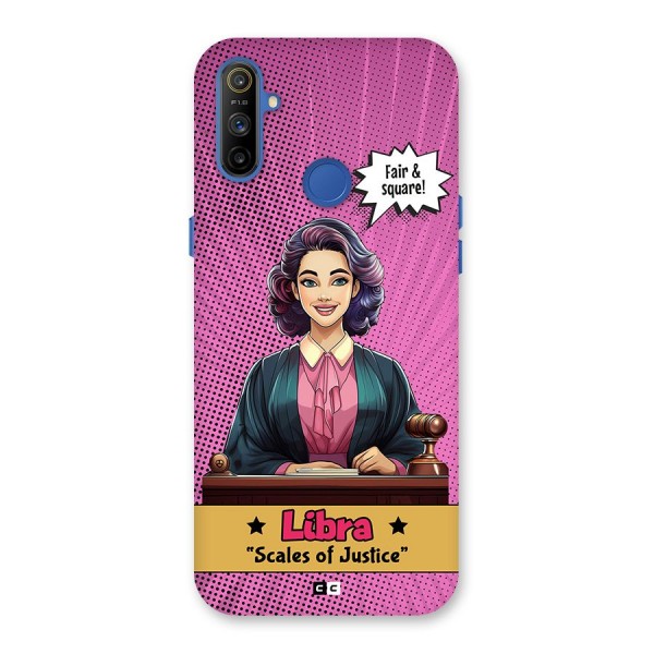 Libra Justice Back Case for Realme Narzo 10A