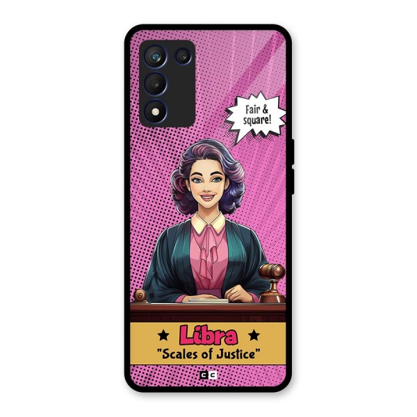 Libra Justice Glass Back Case for Realme 9 5G Speed