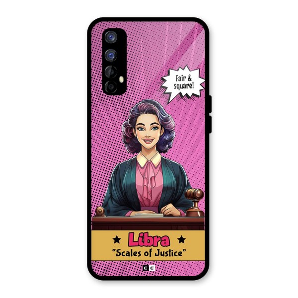 Libra Justice Glass Back Case for Realme Narzo 20 Pro