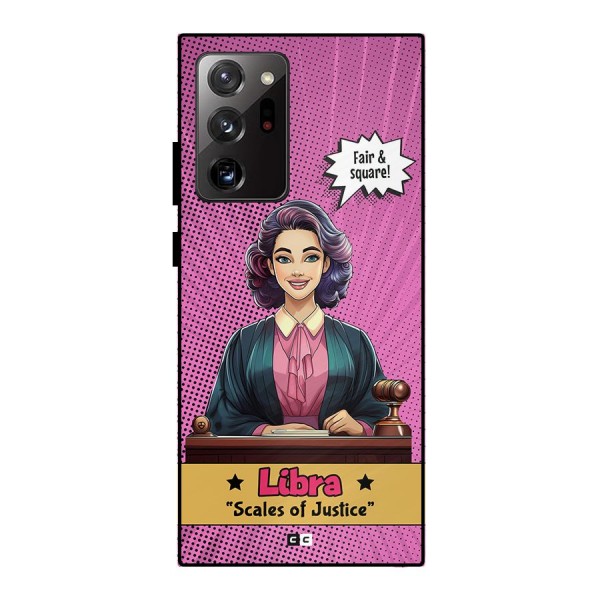 Libra Justice Metal Back Case for Galaxy Note 20 Ultra