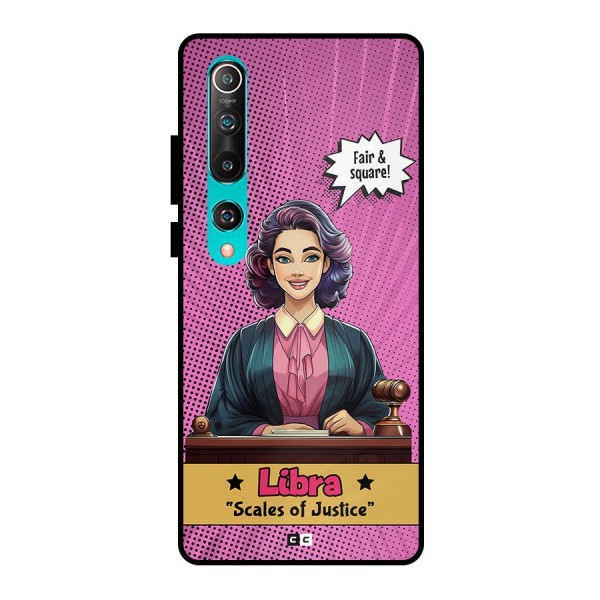 Libra Justice Metal Back Case for Mi 10
