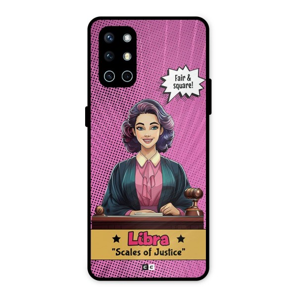 Libra Justice Metal Back Case for OnePlus 9R
