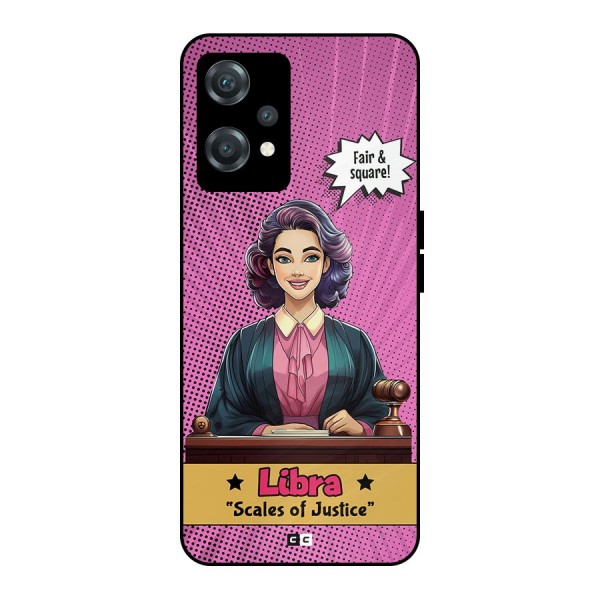 Libra Justice Metal Back Case for OnePlus Nord CE 2 Lite 5G