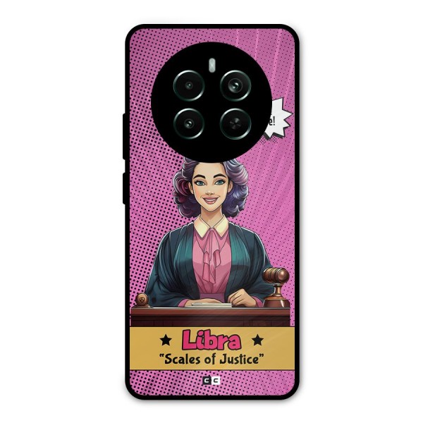Libra Justice Metal Back Case for Realme Narzo 70 Pro