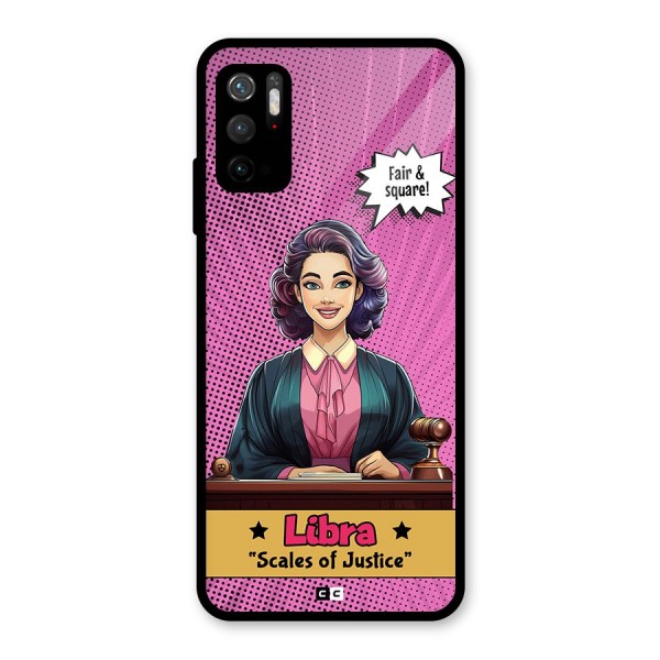 Libra Justice Metal Back Case for Redmi Note 10T 5G