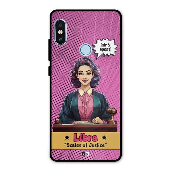 Libra Justice Metal Back Case for Redmi Note 5 Pro