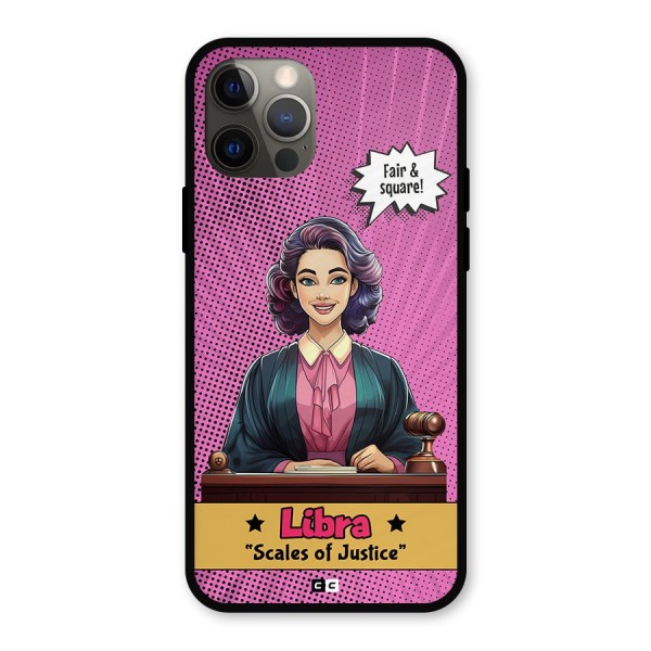 Libra Justice Metal Back Case for iPhone 12 Pro