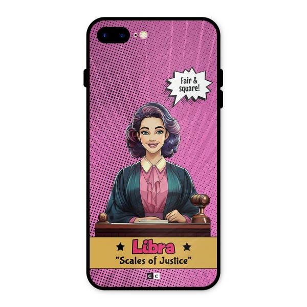 Libra Justice Metal Back Case for iPhone 7 Plus