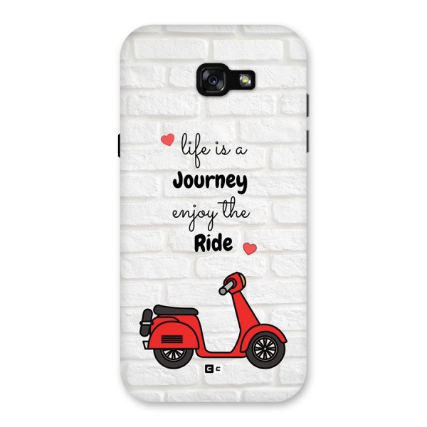 Life Is A Journey Back Case for Galaxy A7 (2017)