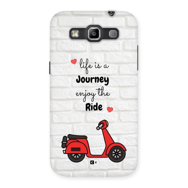 Life Is A Journey Back Case for Galaxy Grand Quattro