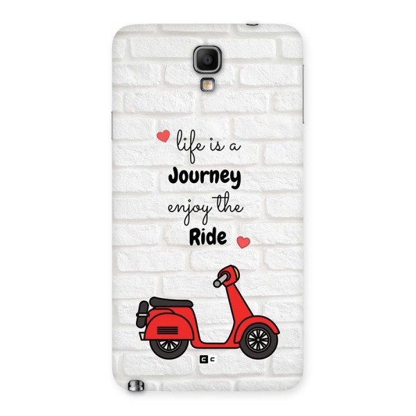 Life Is A Journey Back Case for Galaxy Note 3 Neo