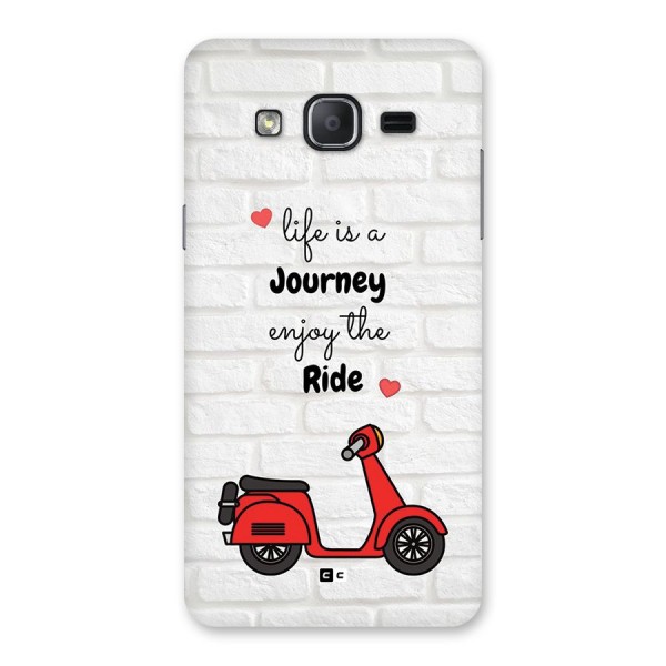 Life Is A Journey Back Case for Galaxy On7 2015