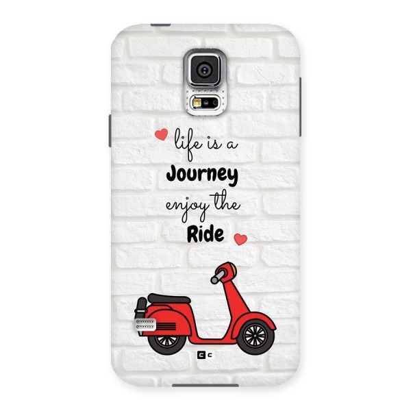 Life Is A Journey Back Case for Galaxy S5