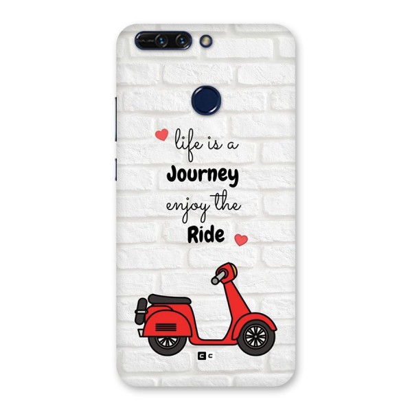 Life Is A Journey Back Case for Honor 8 Pro