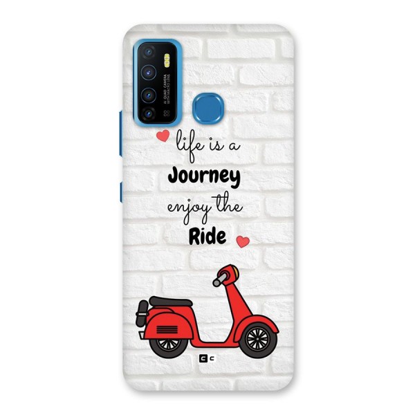Life Is A Journey Back Case for Infinix Hot 9