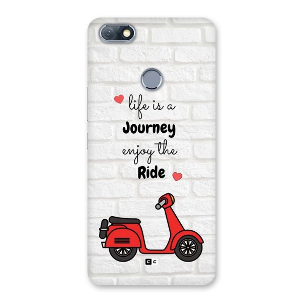 Life Is A Journey Back Case for Infinix Note 5