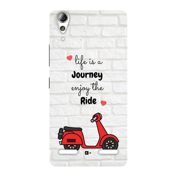 Life Is A Journey Back Case for Lenovo A6000