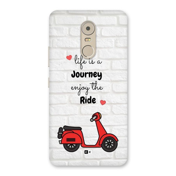 Life Is A Journey Back Case for Lenovo K6 Note