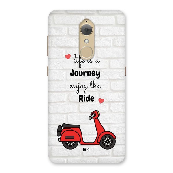 Life Is A Journey Back Case for Lenovo K8